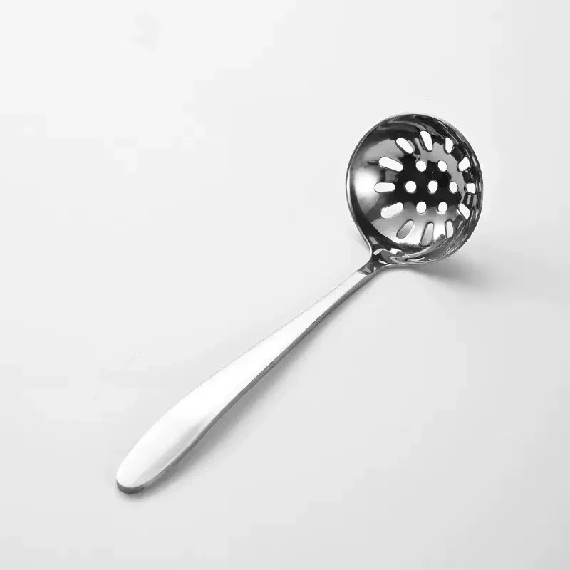 Chefco, SPS-6P, 8" Stainless steel slotted spoon -Perforated