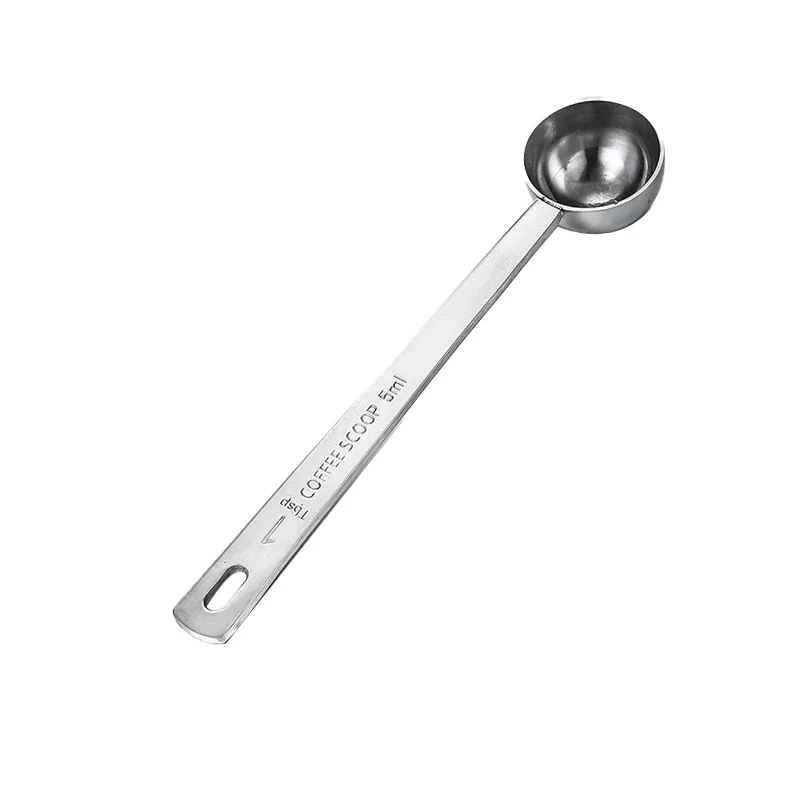 Chefco, SMS-5, 5 ML Coffee Scoop,Stainless Steel Coffee Measuring Scoop,Metal Coffee Scoop Premium Long Handle Measure Spoon for Coffee Powder and Coffee Making,Durable Serving Utensil