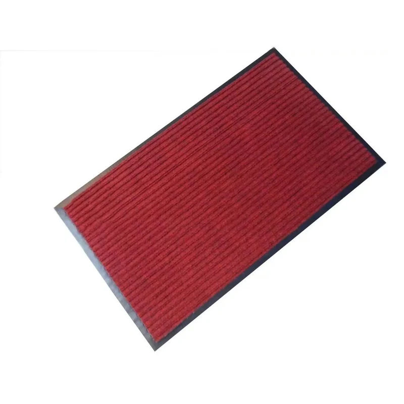Sub-equip, SFM-35U, Commercial Carpet Floor Mat with DoubleStripe- 36" x 60"Burgundy