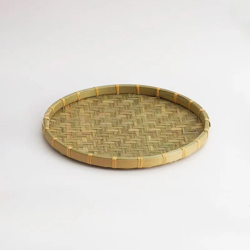 Chefco, RBP-35, Round Bamboo Serving Plate