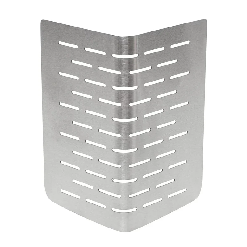 CHEFCO, 10"High Corner Drain Guard For Corner Drain Bowl, Two and Three Tub Sinks (SG-10)