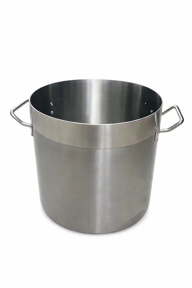 Sub-equip, SSSP-3624, Heavy-Duty Stainless Steel Stock Pot- 24 Quart