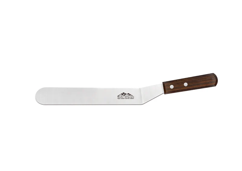 Sub-equip, 10" Spatula, Offset, with Rosewood Handle (TOS-10W)