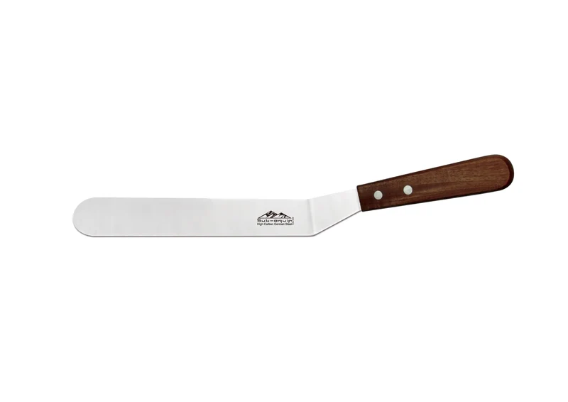 Sub-equip, 6" Spatula, Offset, with Rosewood Handle (TOS-6W)