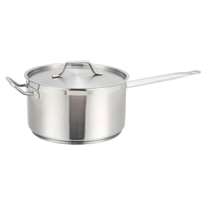 SSSP-4 - Stainless Steel Sauce Pan with Cover - 4-1/2 Quart