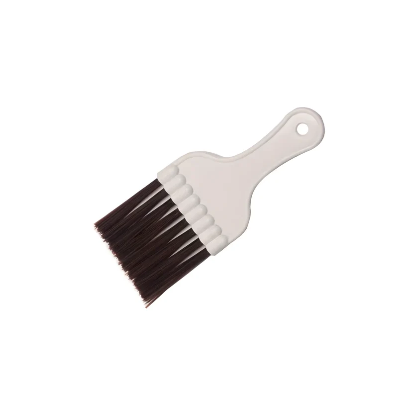 Condenser Cleaning Stainless Steel Brush with White Plastic Handle, 17.5cmx7cmx1cm (BR-7W)