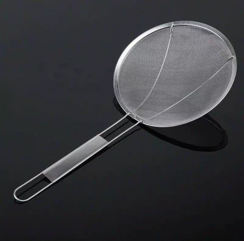 Chefco, CH-198F,Round Mesh Skimmer, Stainless Steel Fine, 20cm Dia