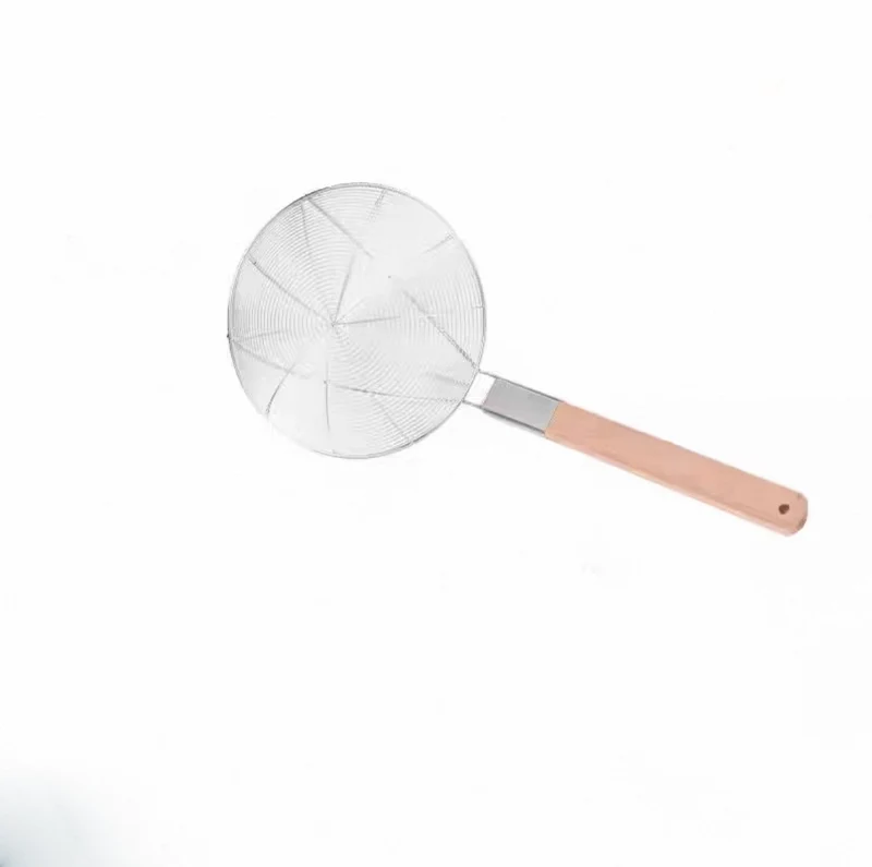 Chefco, 26 cm Hard Skimmer with Wooden Handle (HSW-26)