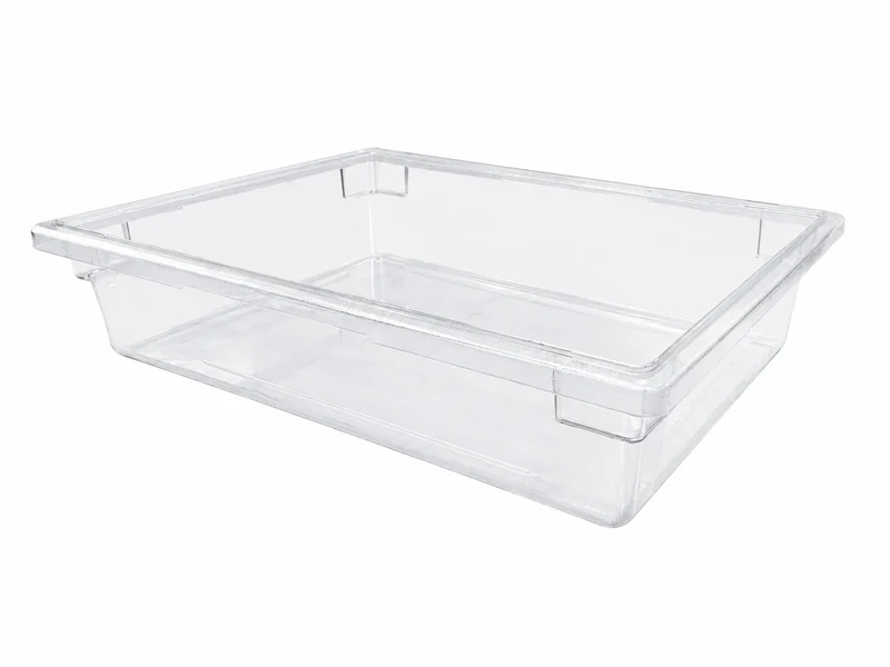 Sub-equip,FB-18266C,Clear Polycarbonate Heavy Weight food Stroage Box, Full Size,9 Gallon/33L,17.7"x25.6"x6"H