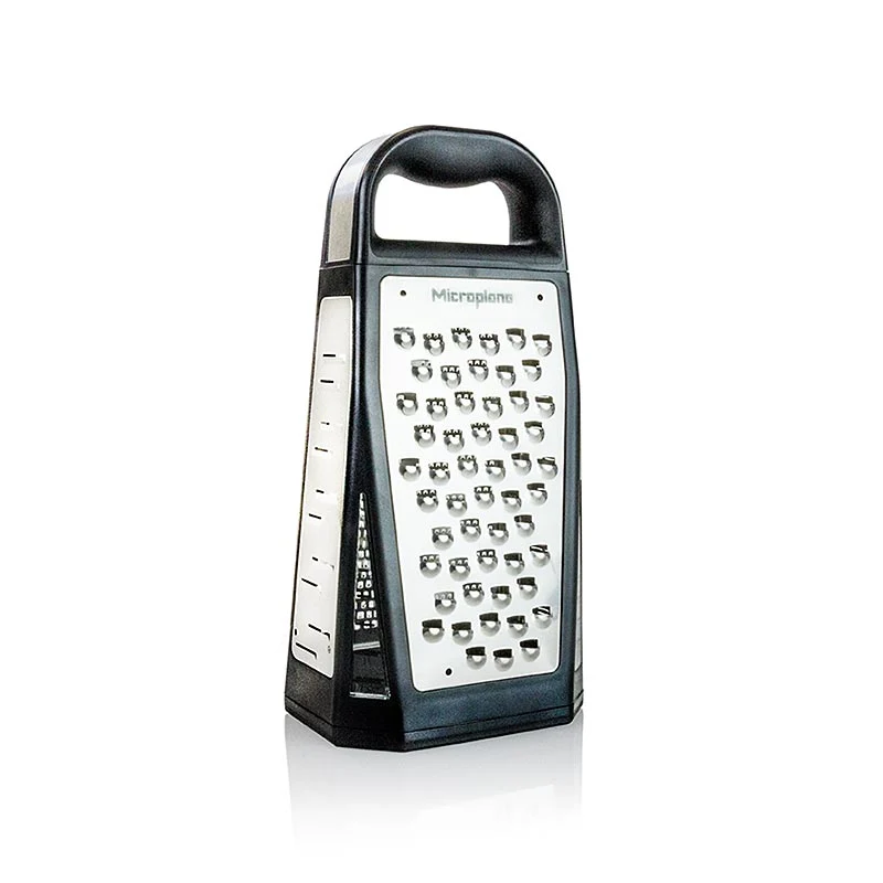 Microplane - Elite Serie - Turmreibe, 5 Reibflächen, fein/Hobel/mittelgrob/sehr grob, 1 St
