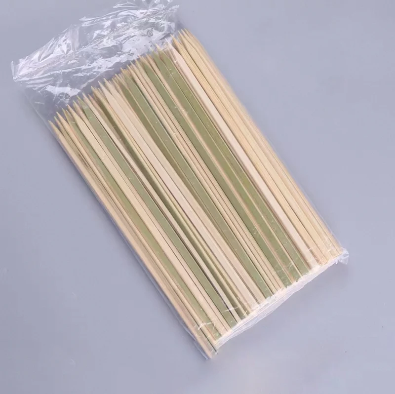 Hira Gushi Flat Bamboo Sticks Skewers, 7"/18cm, 100pcs/pack (IBSK-18)