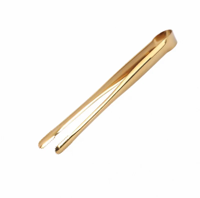 Golden Stainless Steel Tong, 9" (TS-9G)