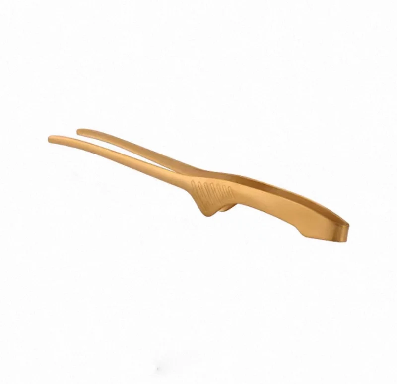 Golden Korean Style BBQ Tong, 12" (SUT-12G)