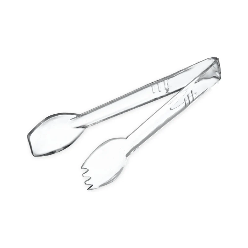 Clear Polycarbonate Salad Tong, 9" (JW-SL09)