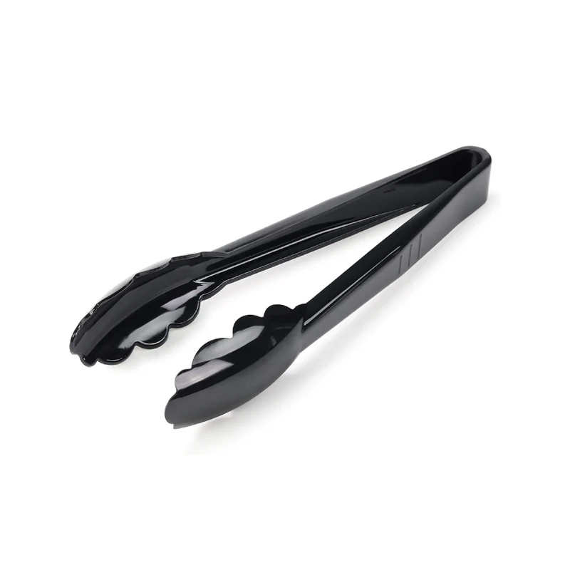 Black Polycarbonate Utility Tong, 6 inch (P-009-BL)