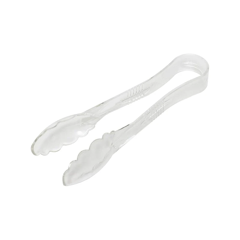 Clear Polycarbonate Utility Tong, 9 inch (P-010-CL)