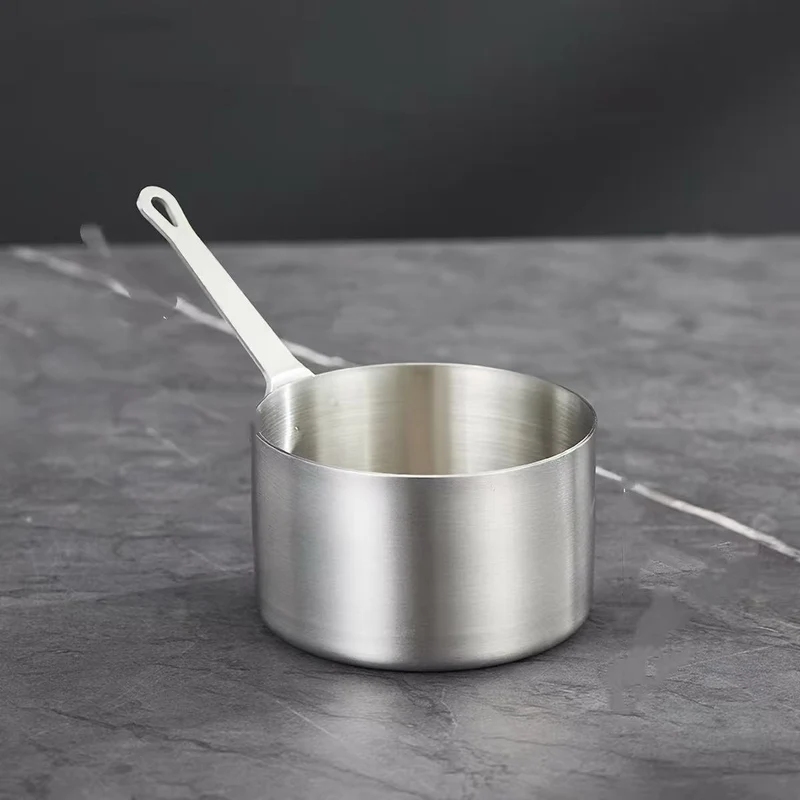 CHEFCO,MSP-250S, Silver Stainless Steel Mini Sauce Pan,(8cm/3.15 Dia,5cm/2" High)250ML