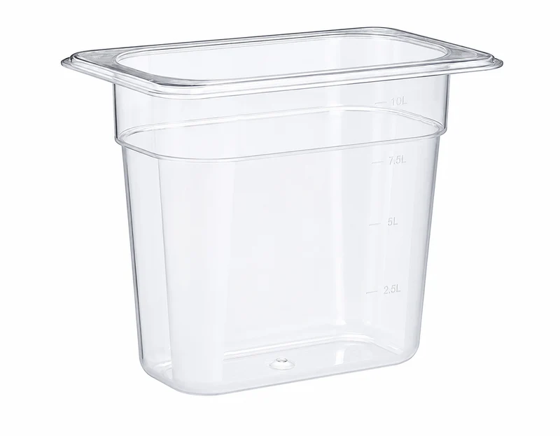 Sub-equip,CFP-P196, Food Pan, 1/9 size, 5-1/2" Depth,PC,Clear