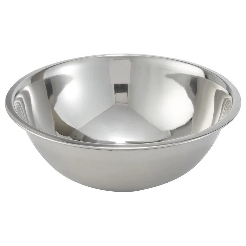 Mixing Bowl, Economy, Stainless Steel - 8 Quart