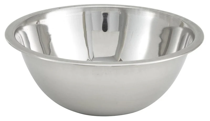 Mixing Bowl, Economy, Stainless Steel - 3/4 Quart