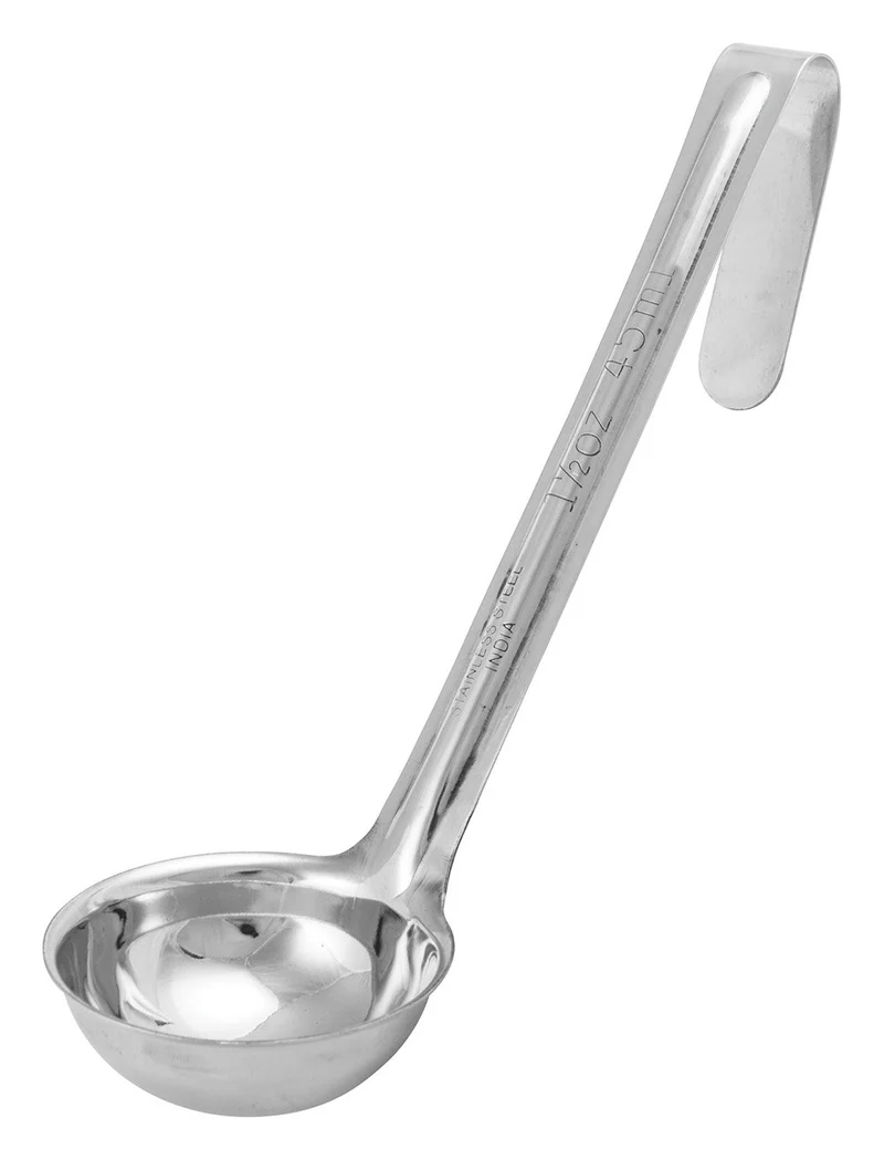 LDI-15SH - One-Piece Stainless Steel Ladle with 6" Handle - 1-1/2 oz