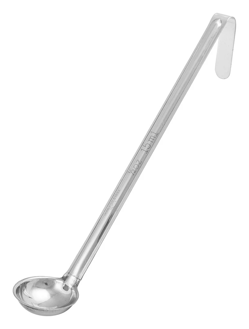 LDI-0 - One-Piece Stainless Steel Ladle - 1/2 oz