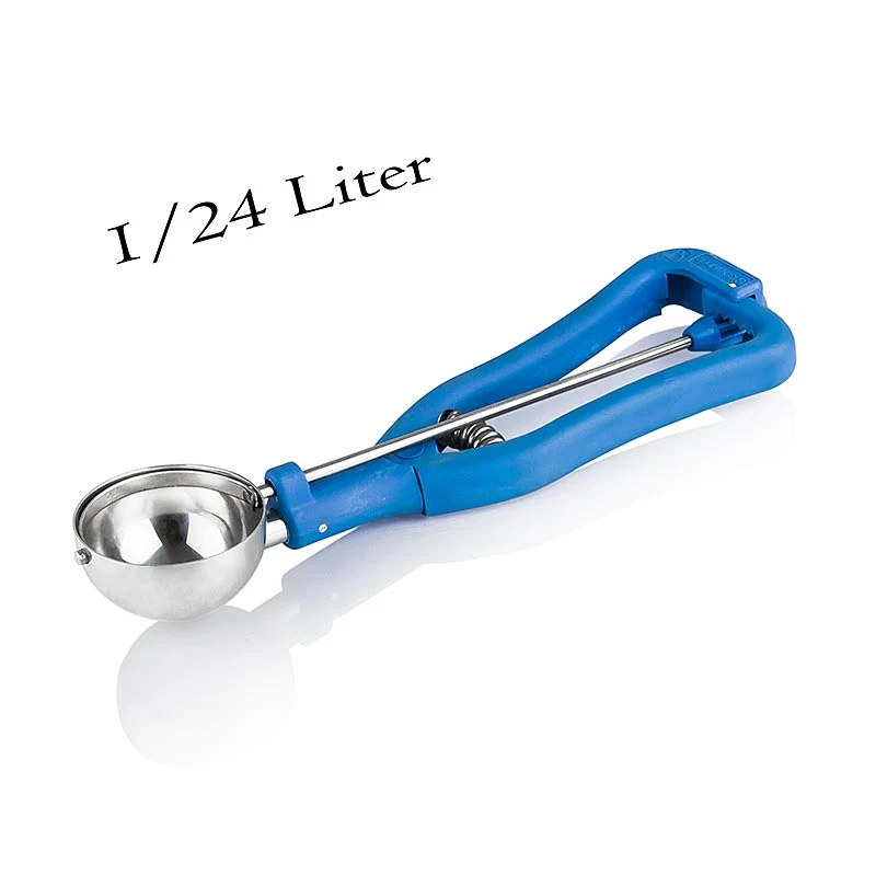 Eisportionierer 1/24 Liter, ø 51mm, 20cm lang, Edelstahl/Kunststoff, 1 St
