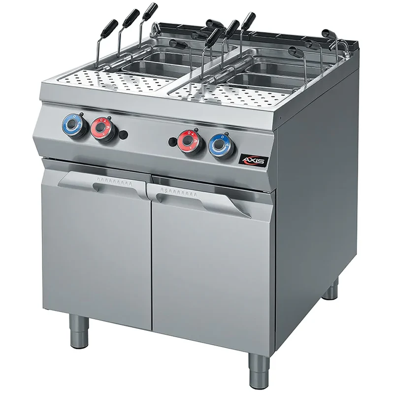 Axis AX-GPC-2 Gas Pasta Cooker & Re-Thermalizer with 80 Litre Capacity