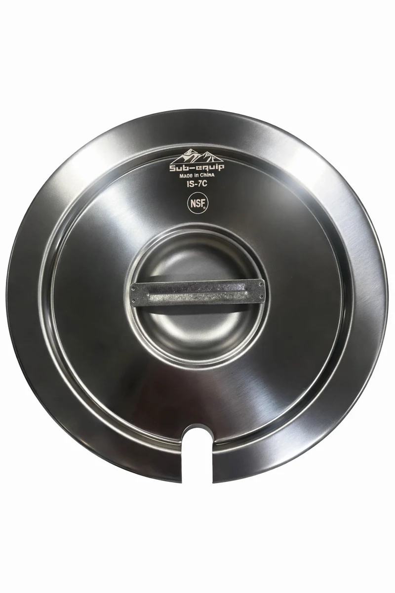 Sub-equip,SE-IS-7C,Inset Cover,Prime S/S304 , for 7 Qt Inset Pot