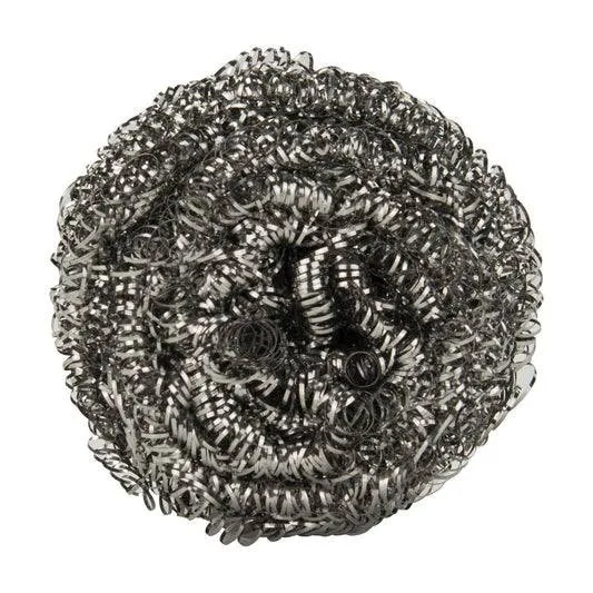 Sub-equip,SPG-100 , Stainless Steel Scrubbing Sponge - 100 grams,12pcs/pack