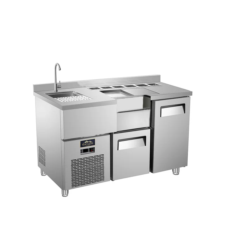 Sub-equip, CUSS-72, 72" Commercial Workstation Refrigerator