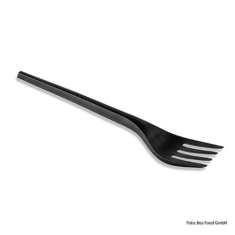 Naturesse Gabel, schwarz, 168mm, REUSABLE CPLA, 50 St