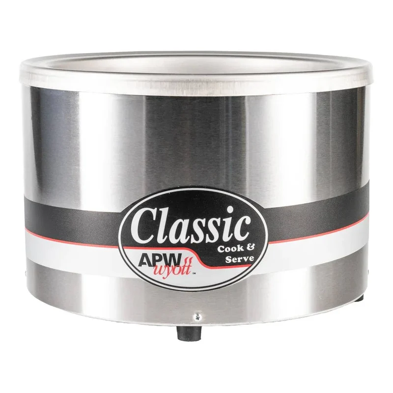 APW Wyott - 7 Qt. Round Food Warmer - 120V, 500W (RW-1V)