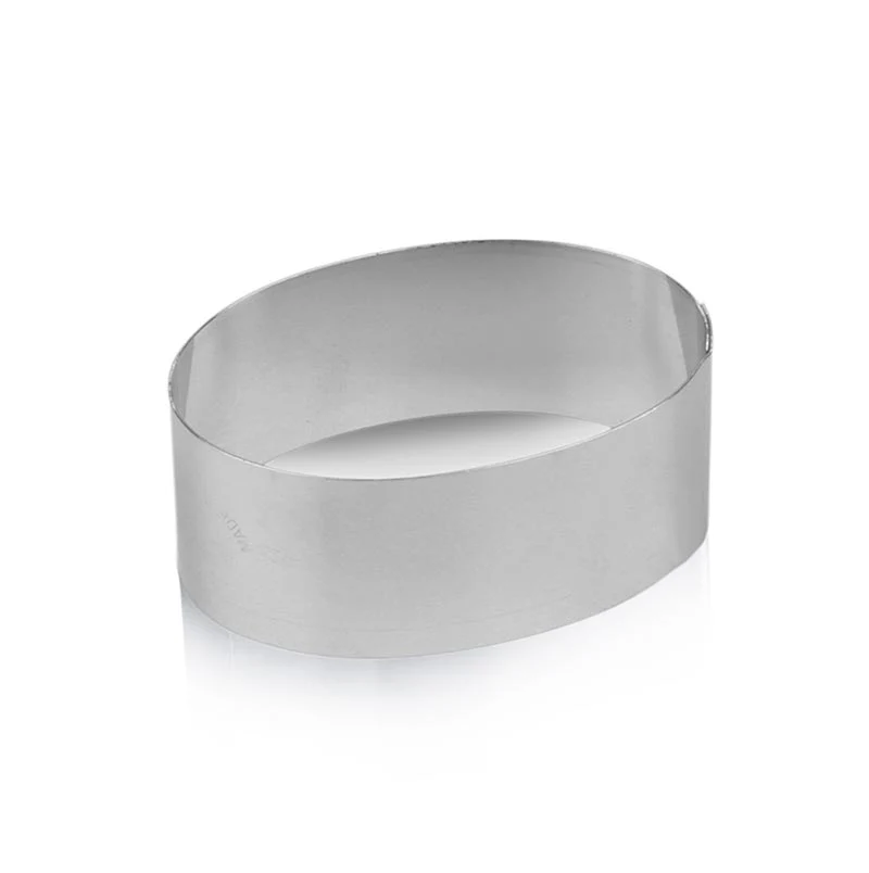 Matfer - Edelstahl-Ausstecher, oval, glatt, 7,5x4,5x3cm hoch, 1 St