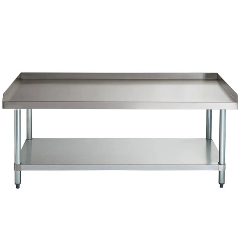 Chefco, ES-3060-418, 30" x 60" 18-Gauge Stainless Steel Equipment Stand with Galvanized Undershelf
