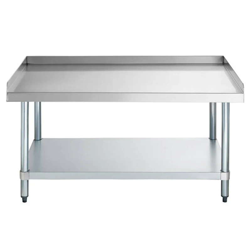 Chefco, ES-3048-418, 30" x 48" 18-Gauge Stainless Steel Equipment Stand with Galvanized Undershelf