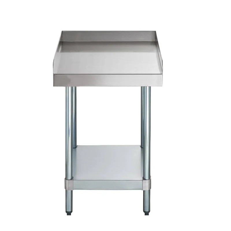 Chefco, ES-3018-418, 30" x 18" 18-Gauge Stainless Steel Equipment Stand with Galvanized Undershelf