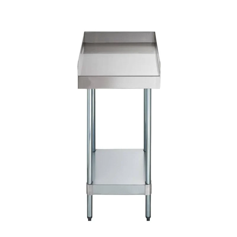 Chefco, ES-3012-418, 30" x 12" 18-Gauge Stainless Steel Equipment Stand with Galvanized Undershelf