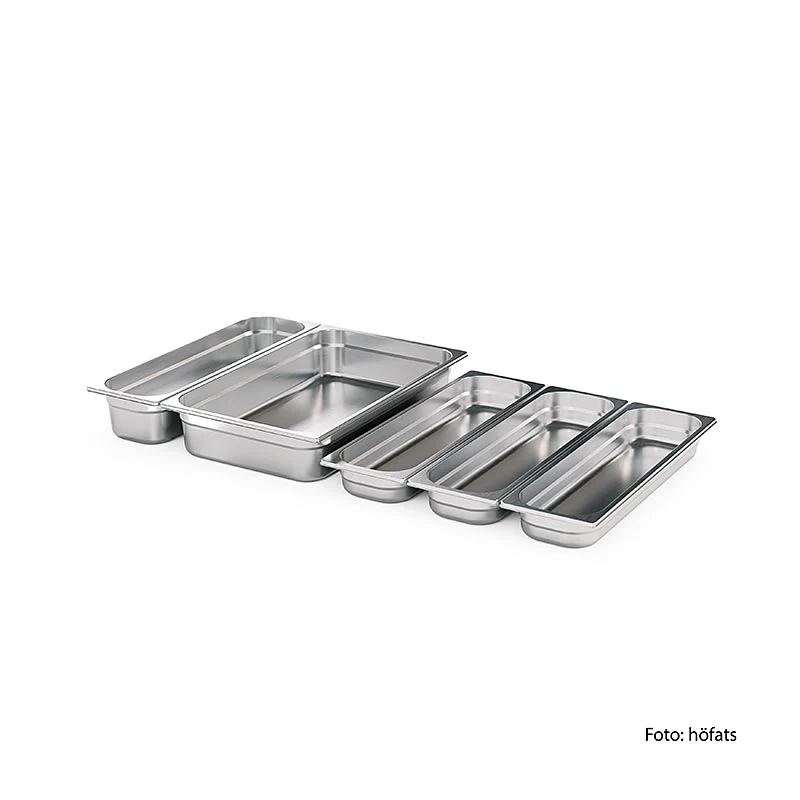 Höfats FIRE KITCHEN Edelstahlbehälter Set, 5-tlg., GN 1 St