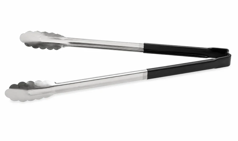 Sub-Equip,UTWH-16K, 16" Stainless Steel One-Piece Kool-Touch Utility Tongs,Black