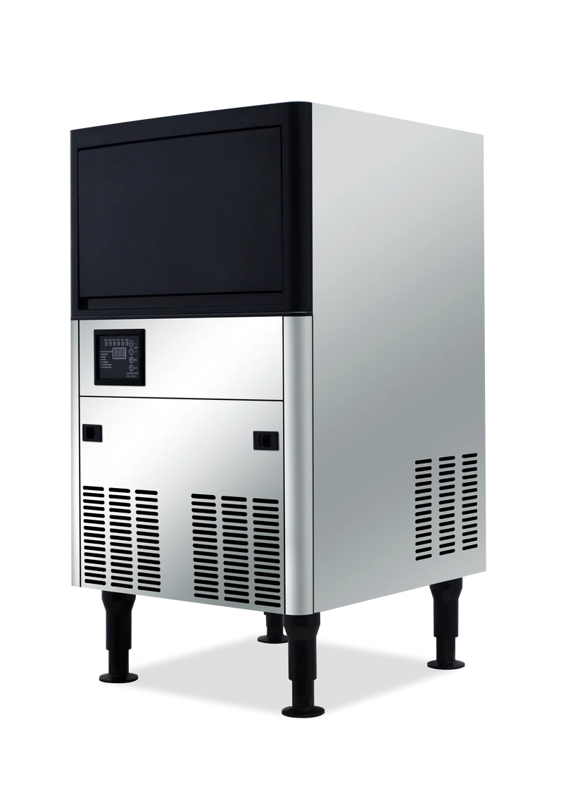 Sub-equip IC-120BA, Air-Cooled Ice Machine, 9g Cube Shaped Ice, 120LBS/24HRS, 40LBS Storage