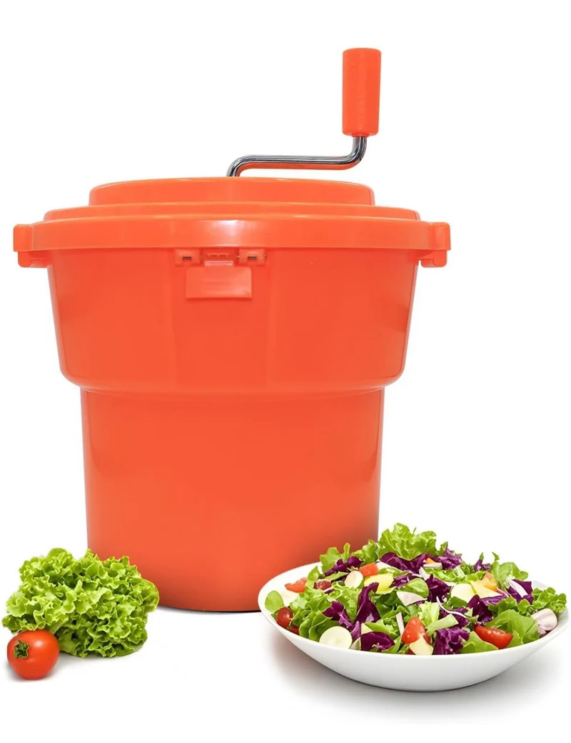 -SE-SP12L, 2.5GAL Manual Salad Spinner