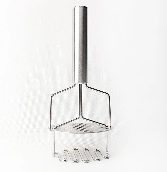 CHEFCO,PTMP-10,Steel Handle Potatoe Masher, Oval, 4" x 10"