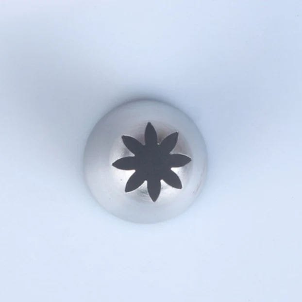 CHEFCO,TSD42,Decorating Star #4 Piping Tip, Stainless Steel