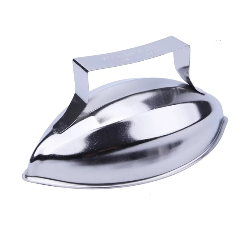 CHEFCO,18-8-6.5, Stainless Steel Olive Oval Mold with Handle(6.5"x3.5")