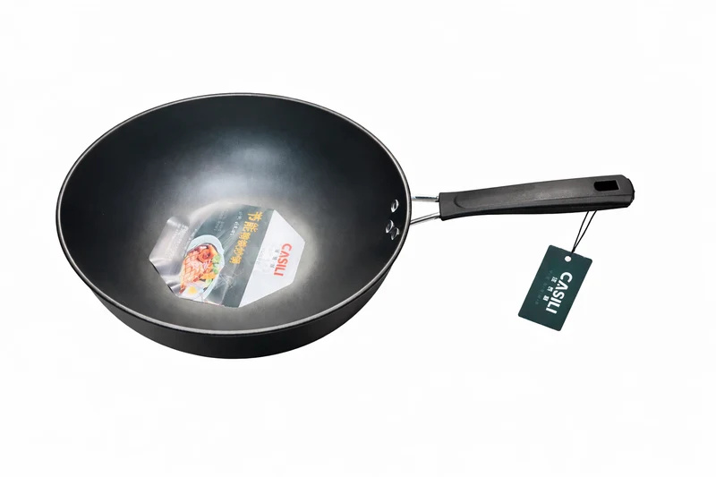 CHEFCO,JSL0596,Non-stick Carbon Steel Wok(30.7CM/12'')