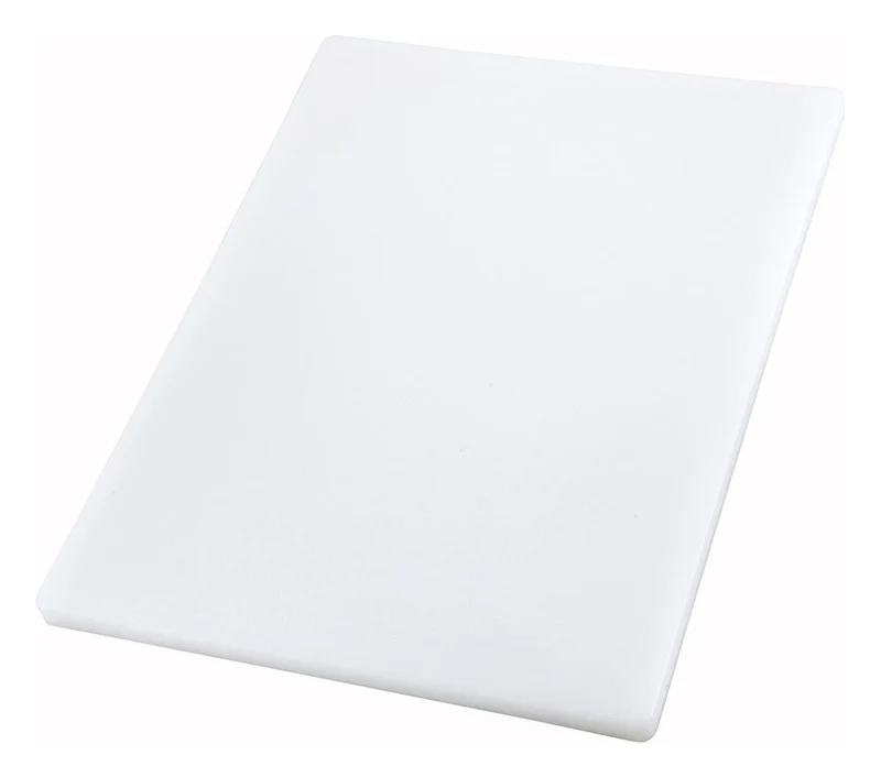 Sub-equip,CB-1218WT,White Rectangular Cutting Board, 12" x 18" x 0.5"