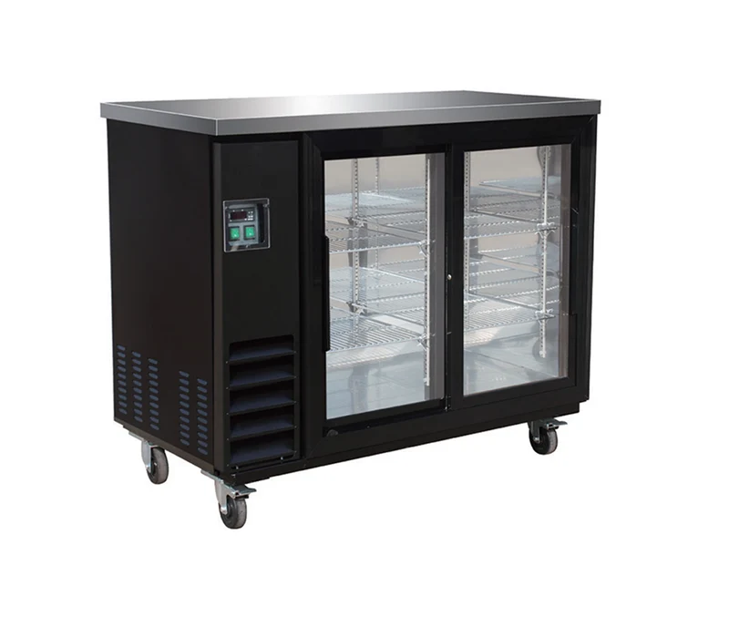 Sub-equip, CBB2-24SD, 49" Sliding Door Bar Cooler (49.1" x 24.4" x 41.8")