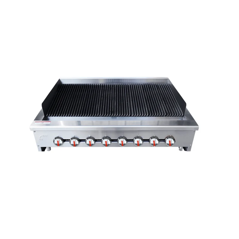 Turbo Range TR-CB48MD, 48" Natural Gas Charbroiler (47-1/2"x 26-1/8"x 16")