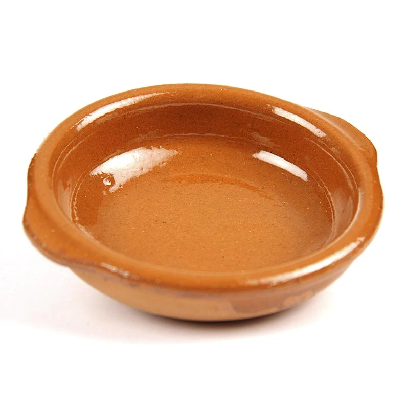Tonschale - Cazuela, braun, glasiert, ø 8cm, 1 St